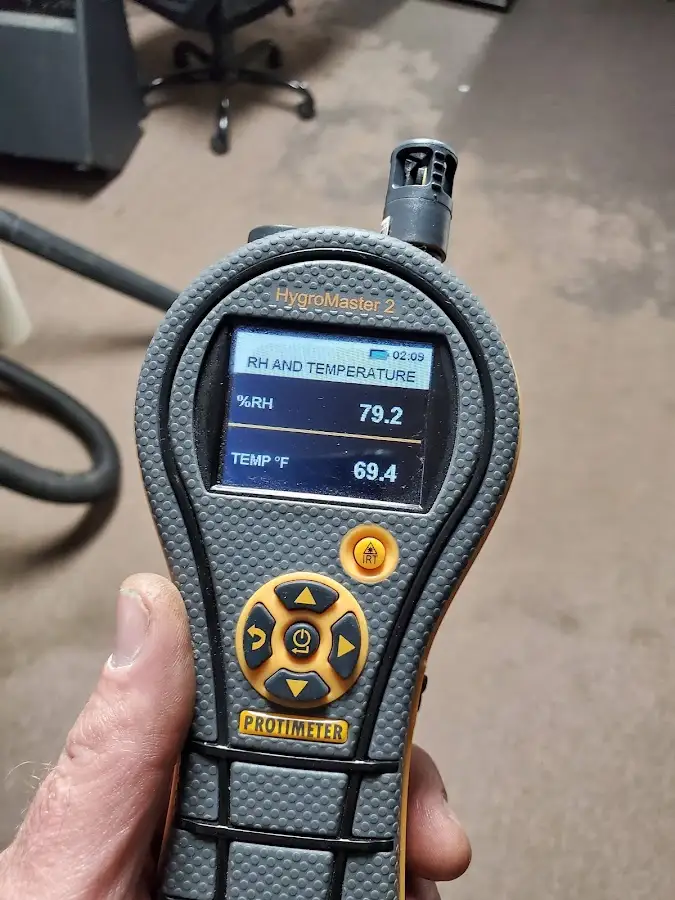 Moisture meter humidity assessment for Fire & Smoke Damage Restoration in Wellston